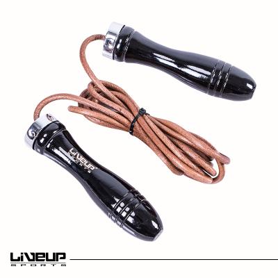 China Weight Loss New Product Launches High Quality Practical Leather Jump Rope for sale