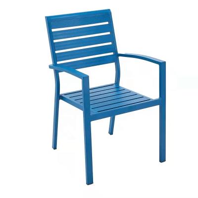 China TW04 modern simple and fashionable nordic style aluminum armchair school dining chair for sale