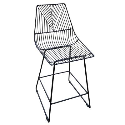 China TW8601-L High End Metal Steel Wire Chair Wire Barstool Dining barstool for sale