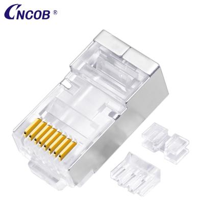 China audio & video top sale rj45 cat6a plug ftp connector cat6 ftp connector rj45 socket for making patch cord for sale