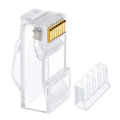 China High quality network rj45 cat6 connector shield ftp connector rj45 socket for sale