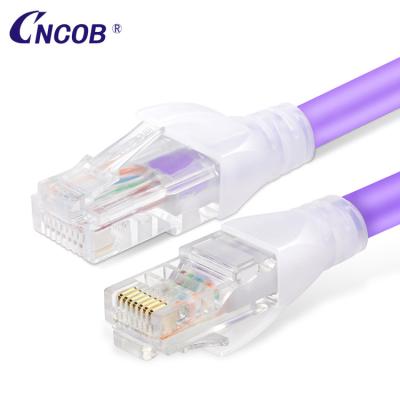 China LSZH China OEM Factory Wholesale PVC Jacket Computer Use RJ45 Wire RJ45 Ethernet Network Cable Bare Copper Patch Cord for sale