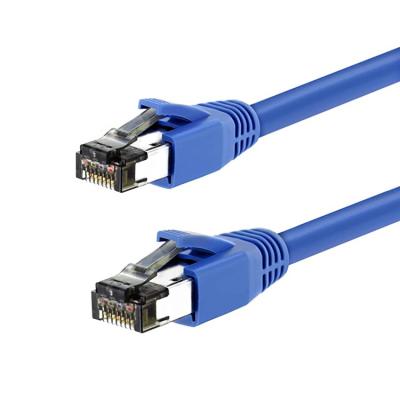 China audio & Video industrial hot sale ftp new fashion design ethernet cable shielded patch cord Rj45 Cat8 for sale