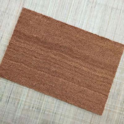 China Empty Single Mats DIY Coconut Fiber Coir Door Floor Adhesive-Protectors for sale