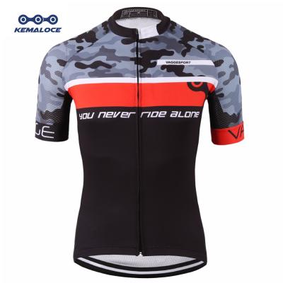 China Custom Cycling Jersey Antibacterial No Minimum, Camouflage Men Cycling Wear, Road Racing Bicycle Apparel Bike Ciclismo for sale