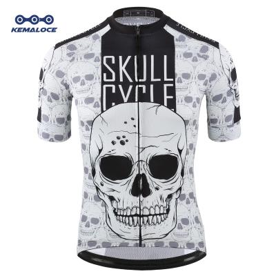 China Gray Bike Wear Antibacterial 2020, Custom Cycling Shirts, All Dry Skeleton Tank Top Cycling Clothing for Riding Bicycle for sale