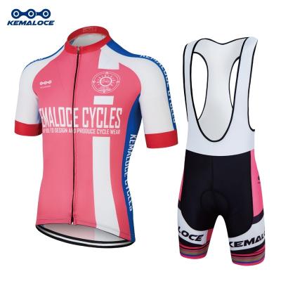 China Antibacterial Cycling Wear Wholesales, Custom Womens Cycling Jersey Sets, Womens Cycling Shorts Custom Bike Clothes Set Womens for sale