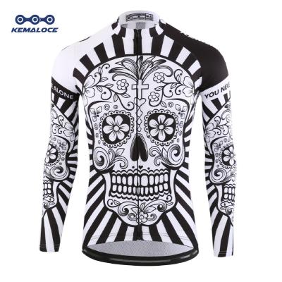 China Antibacterial Custom Long Sleeve Cycling Tank Top, Fleece Tank Top Cycling Jacket, Cycling Clothing Thermal Winter Cycling Wear for sale