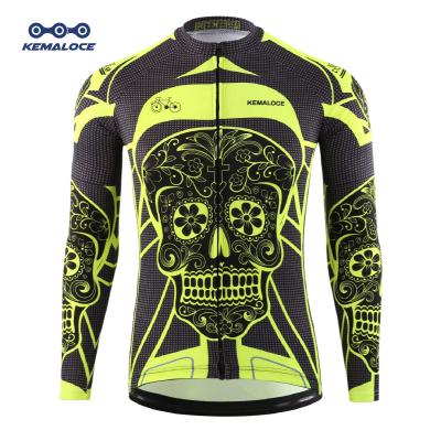 China Antibacterial Long Sleeve Recycling Shirt For Men, Full Sleeve Recycling Top, Waterproof Bike Cross Jacket Wear Recycling Jacket for sale