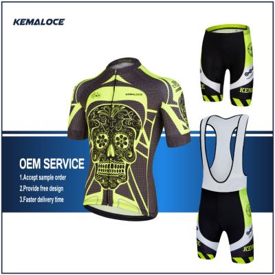 China 2018 Antibacterial Custom Cycling Bib, Jersey Coolmax Pad Cycling Jersey Team, Quick Dry Bike Wear for sale