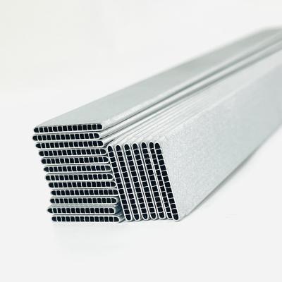 China Wide Channel Application Extruded Micro Aluminum Flat Tube Aluminum Radiator for sale