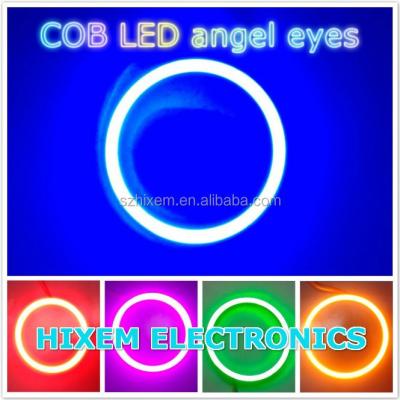 China hot sale COB led angel eyes halo rings for all cars, led COB LED angel eyes angel eye kits (60mm/70mm/80mm/90mm /100mm/110mm/120mm/130mm/140mm) (60mm/70mm/80mm/90mm/100mm/110mm/120mm/130mm/140mm) for sale