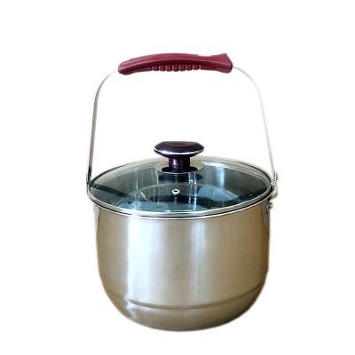 China Sustainable Korean Food 22cm Stainless Steel Pot Steamers Basket For Cooking Steamer Bucket for sale