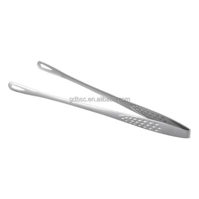 China Easily Cleaned Strawberry Style 304 Stainless Steel Korean Barbecue Clip Food Tongs for sale