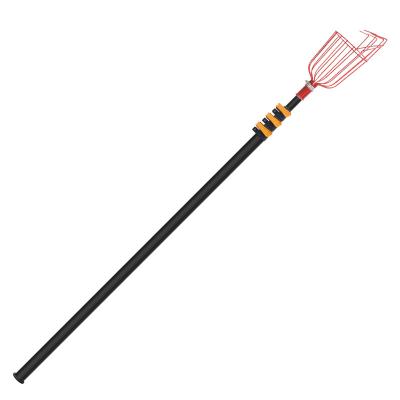 China 3.6m extenison aluminum telescopic fruit picker price in garden tool hot sale machine telescopic flower picking tool supplier for sale