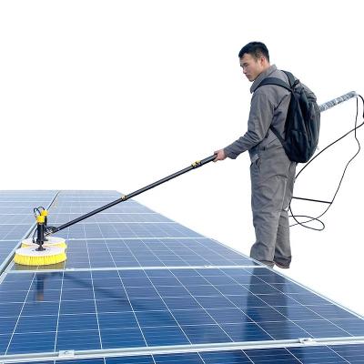 China Easy Smiler Sunny Hot Selling Clean Machine For Photovoltaic System Robot Solar Panel Cleaning With Double Main Cleaning Brush for sale