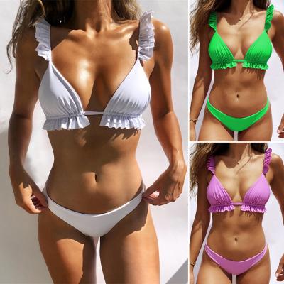 China 2022 Women's Strong Sexy Triangle Bikini Micro Plus Size Ophia Bikini Set Girls Custom Swimwear for sale