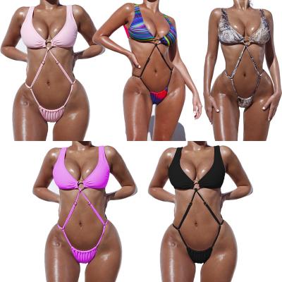 China Custom 2022 Plus Size Bikini Fashion Swimwear New Manufacturers Wholesale Fashion Women Bikinis for sale