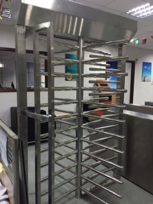 China High Security and Good Performance Stainless Steel Full Height Turnstile for sale