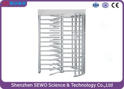 China torniquete completo da altura do leitor de cartão de AccessTurnstile RFID da espessura de 2.0mm à venda