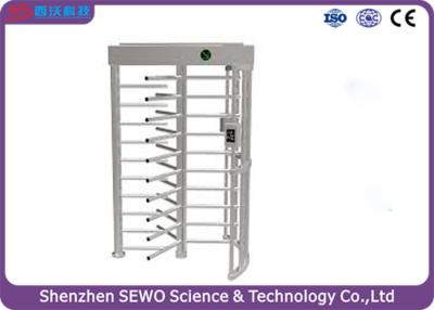 China Torniquete completo do monocanal da altura das portas de acesso controlado da entrada da alta segurança à venda