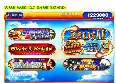 中国 カジノのゲームは 1 つのゲーム板注文スロット ゲームの mahcines の賭けるゲームの WMS WS5-DJ-WA/WMS スロットにゲーム・マシン 5 乗ります 販売のため