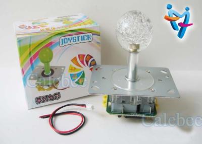 China Illuminated Joystick  Game Machine Parts Crystal Bobble Top Ball Microswitch for sale