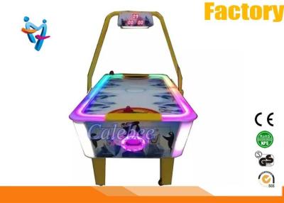 China 220v Metal Acylic Arcade Air Hockey Table Blue Pink Green Yellow 60Kg for sale