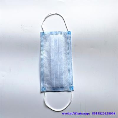 China disposable 3ply face masks product information and PP abg Package Face Mask for sale