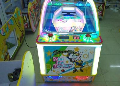 China Funny Tabletop Kids Air Hockey Table Games Amusement Park Machines 1 / 2 Player for sale