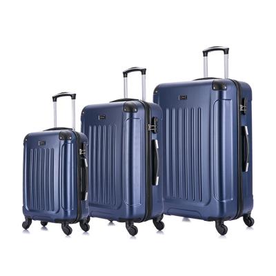 China 2021 Wholesale Hot Selling Good Quality Excellent Impact Resistance And Wear Resistance Lightweight Trolley Suitcase Rolls Lugg Bag Set Suitcase Luxury Travel for sale