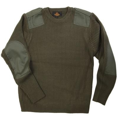 China Anti-pilling German men's army woolen sweater military pullover for sale