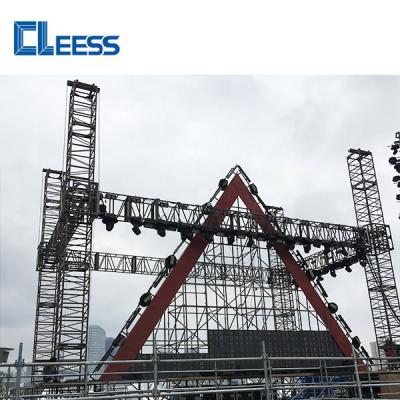 China Easy Assemble Heavy Duty Aluminum Music Festival Screw Box Truss for sale