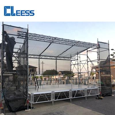 China Aluminum concert stage system with weather resistant platforms for sale