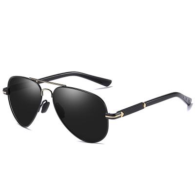 China New Photochromic Shades UV400 Style Polarized Metal Frame TAC Lens Men Driving Sunglasses A1545 for sale