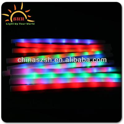 China Multicolor LED Lighting Kids Pool Foam Noodle Long Flashing Sticks Made in China for sale