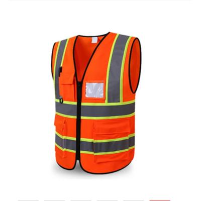 China Night Camping Polyester Warning Full Mesh Safety Reflective Clothing Customized High Water Proof for sale