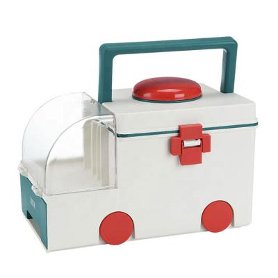 China 2 Layer First Aid Container Manufacturer Viable Professional Emergency Storage Box for sale