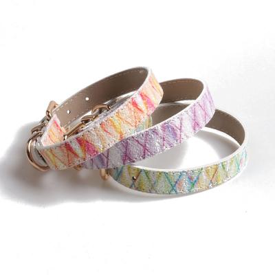 China New Design PU Custom High Quality Dog Collar For Small Medium Large Dog Training Collar Dog Accessories for sale