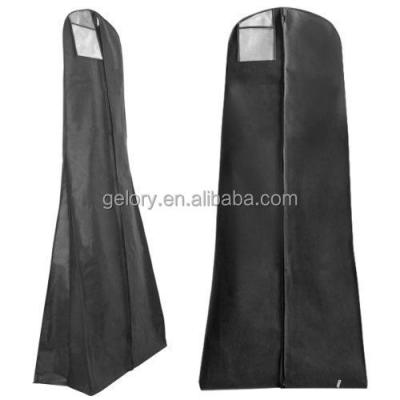 China Eco Friendy Long Wedding Dress Gown Garment Cover Bag Dress Protector for sale