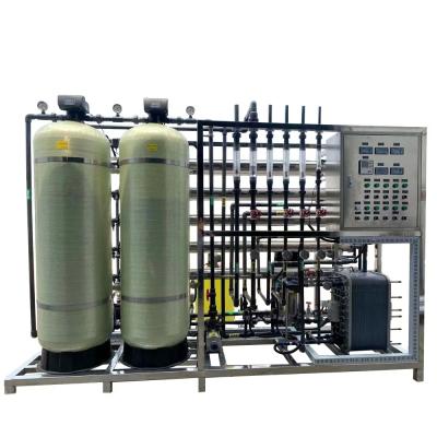 China Double Pass RO 1500L/H EDI Ultrapure Water Machine For Industrial for sale