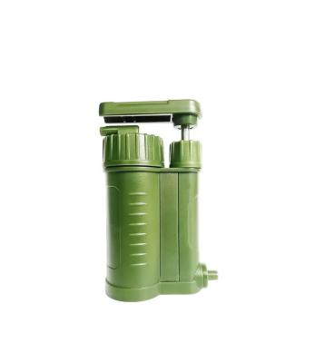 China Mini Portable Outdoor Straw Water Filter Mobile Water Purification System for sale