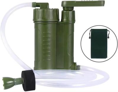 China Camping Tool 0.1 Micron Water Filter Mobile Water Purification System for sale