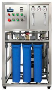 China 250L/H 1.7kW-220-240V Brackish Water Reverse Osmosis Water Plant With 3 Stage Sediment Filters for sale