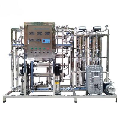 Chine Machine à eau ultrapure à double étage de 1000L/h pour boiler de l'industrie alimentaire à vendre