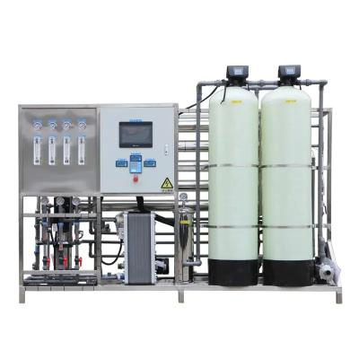 Chine 2000L/H machine à eau ultrapure pour le dessalement de l'eau salée à vendre