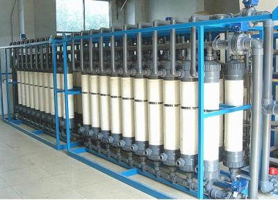 China Sistema de la purificación del agua del OEM 100TPH uF del soporte de la resbalón en venta