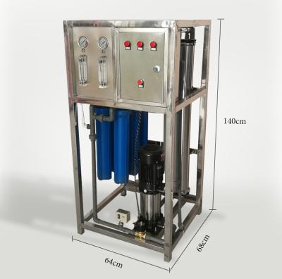 China Planta salgada da osmose reversa da água de BWRO-P14 0.25TPH à venda