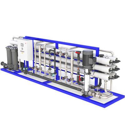 China Brackwasser RO-System des BWRO-L Gleiter-Berg-96.8TPH zu verkaufen