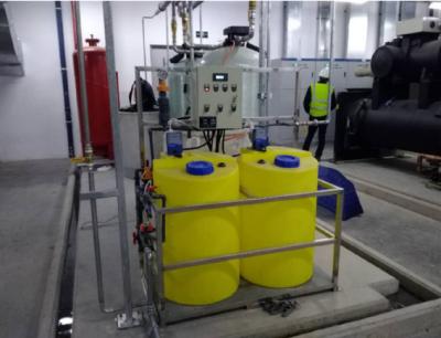 China 40L Automatic Chemical Dosing System For Cooling Tower Water Recycle for sale